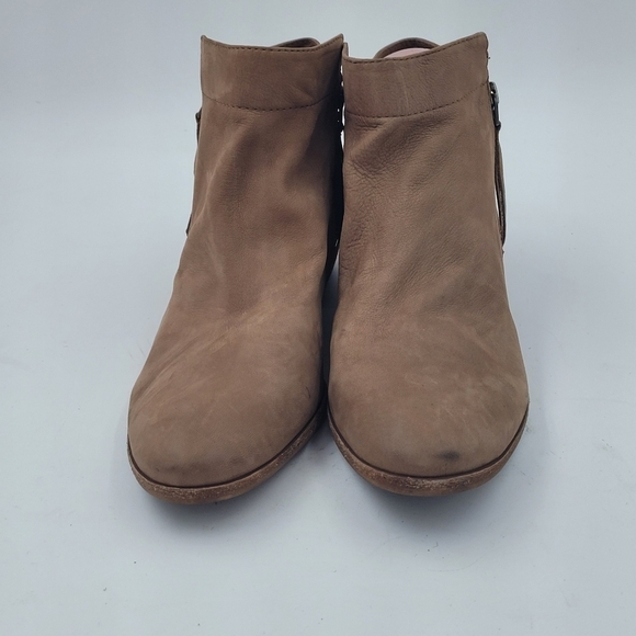 Sam Edelman Brown Suede Packer Ankle Boots Size 10 - Picture 5 of 14